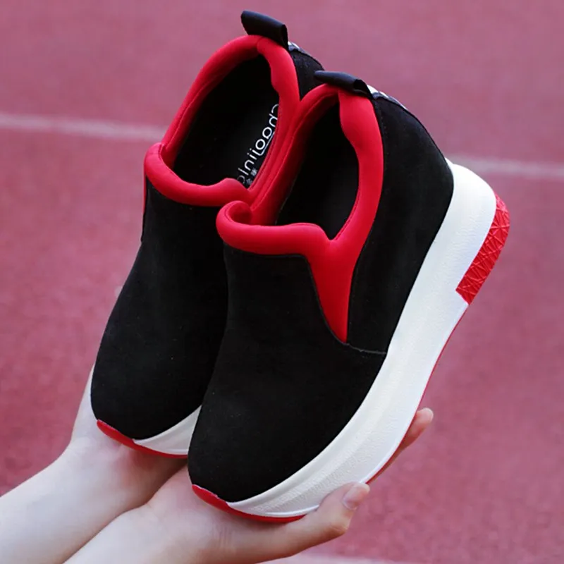 Женская обувь Кроссовки на платформе Tenis Feminino Zapatillas Mujer Повседневная Basket Femme