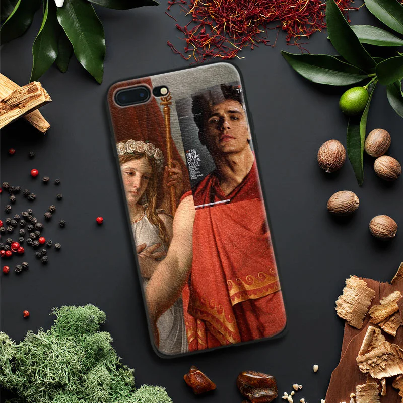 

James Franco Painting Collages fun art Tpu Soft Silicone Phone Case Cover Shell For Apple IPhone 5 5s SE 6 6s 7 8 Plus X 10