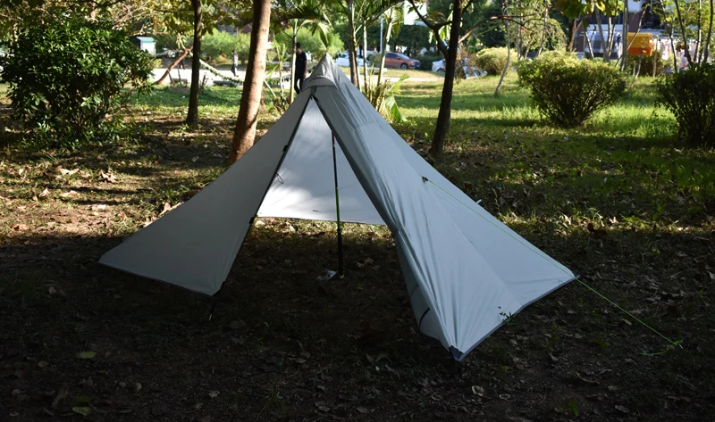 ARICXI, бренд, 4 сезона, двухдверная палатка для кемпинга, Ультралегкая, для 1-2 человек, для улицы, 210 T, с полиуретановым покрытием, без косточек, пирамида, большая палатка