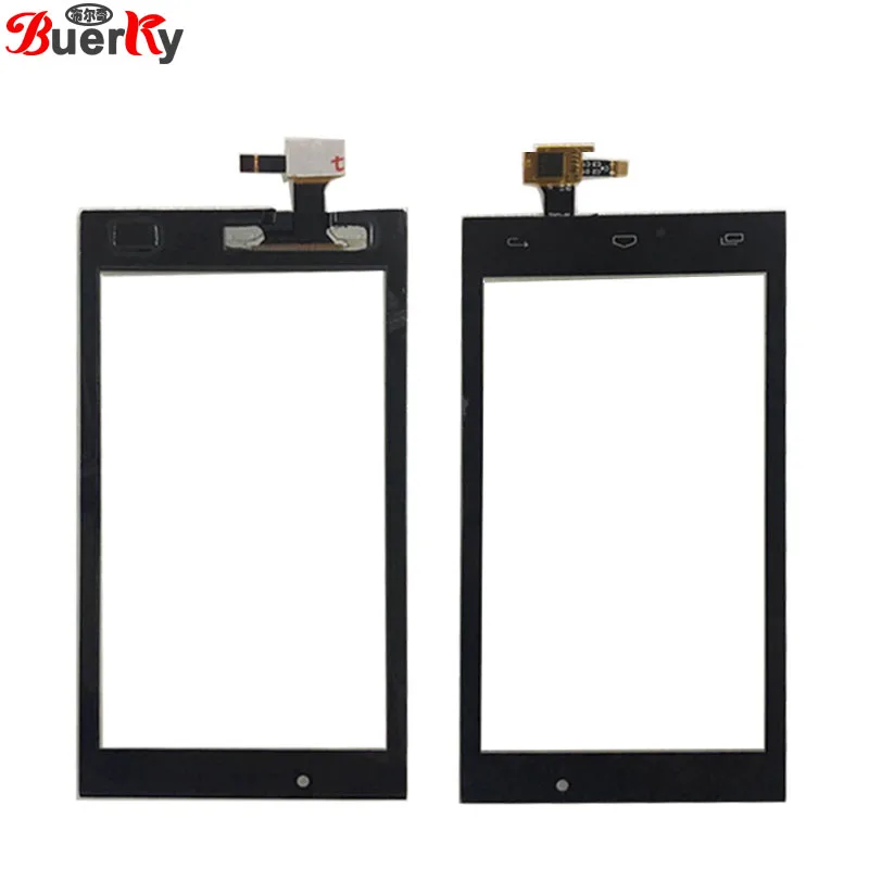 

BKparts 100% Tested 5pcs For Micromax Canvas Fire 4 A107 Touch screen panel Glass Digitizer Replacement Free shipping