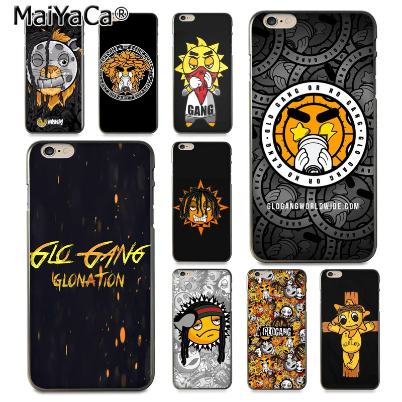 

MaiYaCa Glo Gang And Chief Keef Newest Super soft Phone Cases for iPhone 8 7 6 6S Plus X 10 5 5S SE 5C Coque Shell