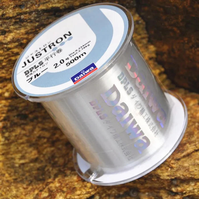 

Free shipping 500 m daiwa Nylon Fishing line Wear - resistant line sub-line Sea fishing line
