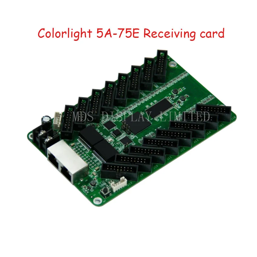 

Synchronous 5A-75E full color Receiving Card Support 1/32 Scan , 256x256 Pixels LED Video Colorlight Receiving Card