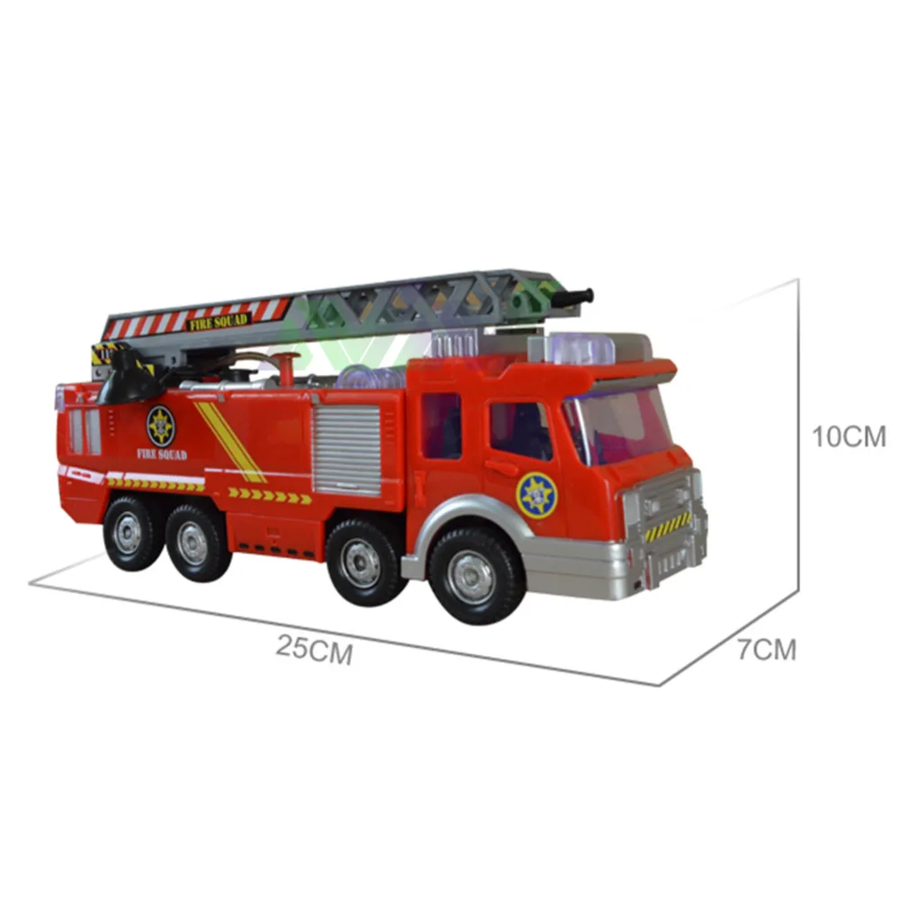 Распылитель Водяной Пистолет Игрушечный Грузовик Пожарный Сэм пожарная машина/двигатель автомобильный музыкальный светильник Развивающие игрушки для мальчиков