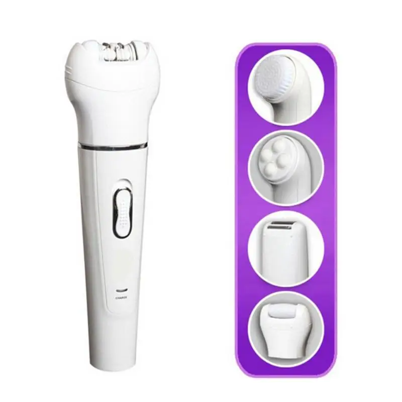 

5 in 1 Rechargeable Electric Face Cleaner Machine Epilator Electric Face Hair Removal Epilation Multifunction Face Care Tool
