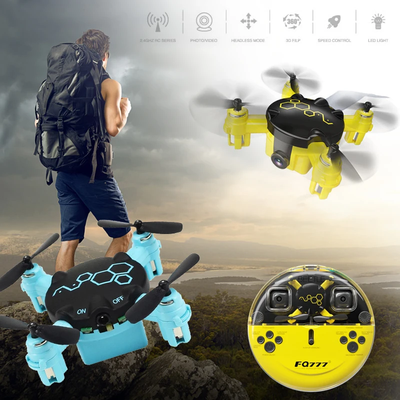 UAV Quadcopter Helicopter Drone 0.3 MP 6 Axis Gyro FQ04 4CH Remote Control 3D Flips Toys Mini Photography RC Quadcopter