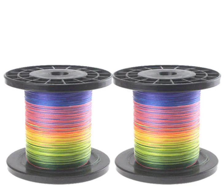Multicolor 1000m 4Weave Strands PE Wire Fishing Line Braided Wire