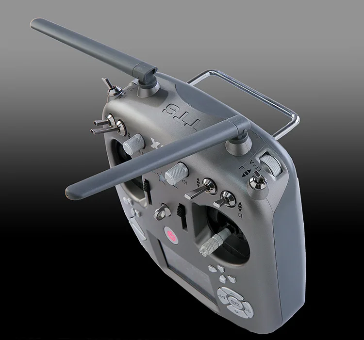 TTSRC X9 пульт дистанционного управления 2,4G 9CH передатчик приемник 2,8 дюймов цветной экран R9D для радиоуправляемого самолета гоночный Дрон