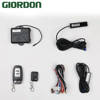 

Remote Start Automatically The Car By Mobile Phone PKE Start Stop Vibration Car Alarm System Keyless Entry Central Locking