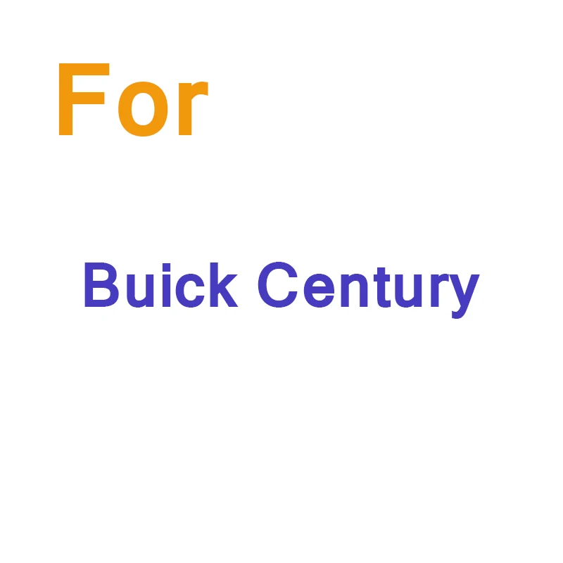 Cawanerl авто уплотнение пришитую уплотнитель резиновый автомобиль уплотнительной ленты Комплект Шум Управление для Buick Century Verano Excelle imseoer - Цвет: For Buick Century
