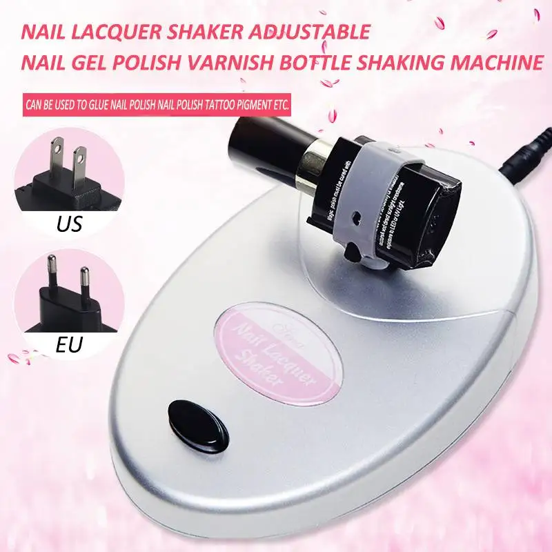 

Romatpretty Nail Gel Polish Shaker Adjustable Nail Lacquer Varnish Bottle Shaking Machine Shake Evenly Tools for Nail Art Tattoo