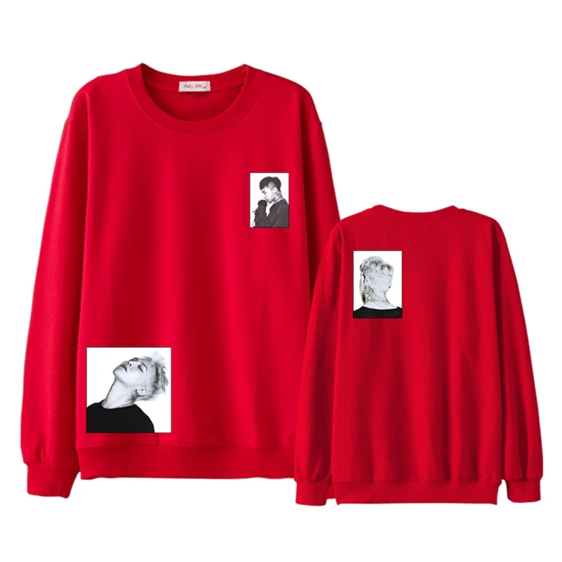 Kpop Bigbang G-Dragon Women Men sweatshirts GD pullover unisex Sweatshirt causal top Jumper New (3)