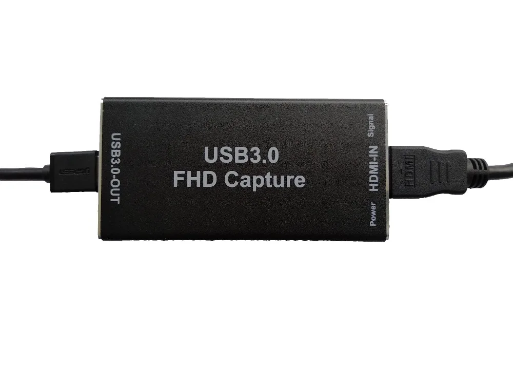 Горячая Распродажа HDMI видео регистратор с USB3.0 устройства видеозахвата карточная коробка в комплекте с элегантным черным акварельным UVC/UAC Стандартный 720 P/1080/2 K HDMI вход