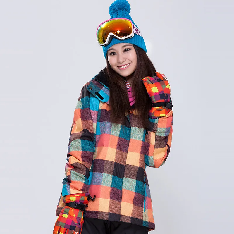 NEW Double plate Snowboard clothing ladies Korean style new waterproof