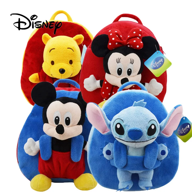 Disney новые плюшевые домашние тапочки с кошечкой из мультфильма Сумка Микки Мышь