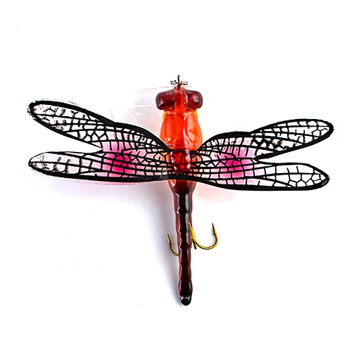 FISH KING Dragonfly Fishing Lure 1PC 5 Color Weight 6g Length 75mm Life