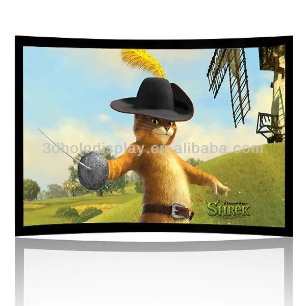 

100 Inch Curved Frame Projector Screen/Curved Frame Screen 100 inch /Curved Screen for Cinema/Large Curved Frame Cinema Screen