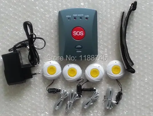 GSM сигнализация для инвалидов и пожилых людей SOS помощь GSM сигнализация для пожилых людей gsm медицинская сигнализация с 4 шт. 6 шт. 20 шт. кнопками