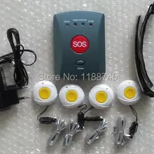 GSM сигнализация для инвалидов и пожилых людей SOS помощь GSM сигнализация для пожилых людей gsm медицинская сигнализация с 4 шт. 6 шт. 20 шт. кнопками