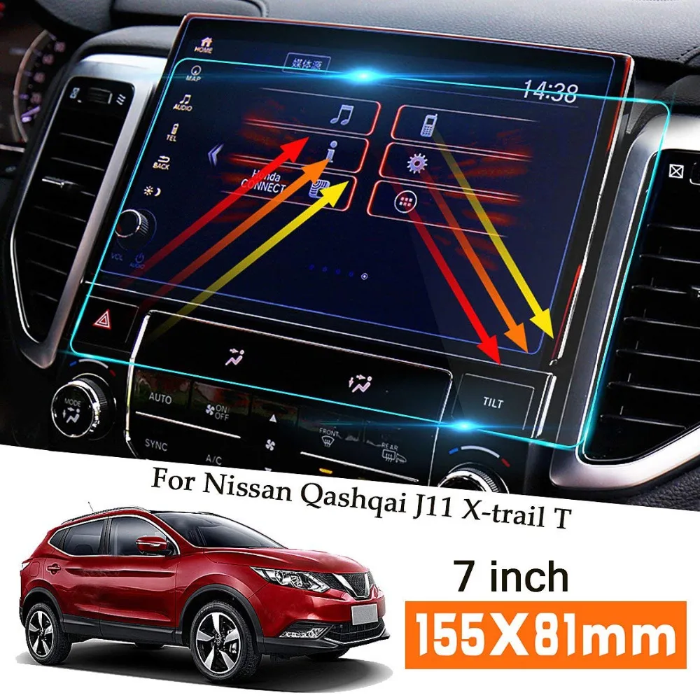 7 Inch Car GPS Navigation Screen Protective Film Screen Protector for