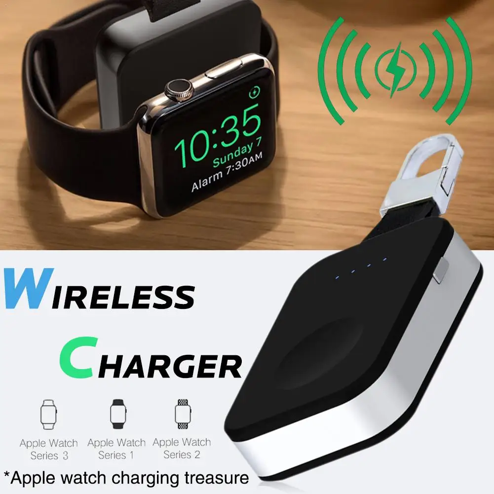 Беспроводное зарядное устройство большой емкости для IWatch Series 1 2 3 950 мАч зарядный