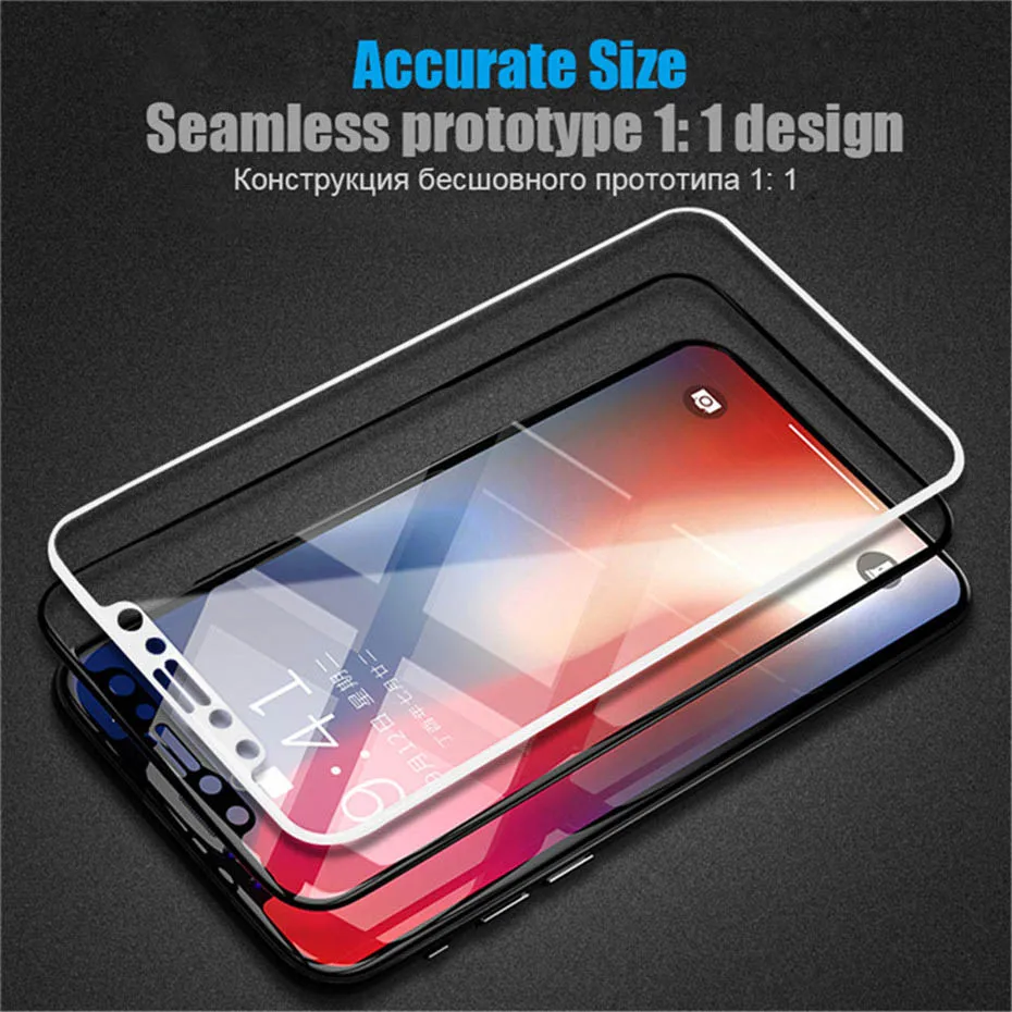 MOUSEMI Glass On iPhone 7 6 8 6s Plus X Tempered 9H Protecting Film Protect Glass 7 For iPhone X 7 8 6s Plus 6 Glass Protection (13)