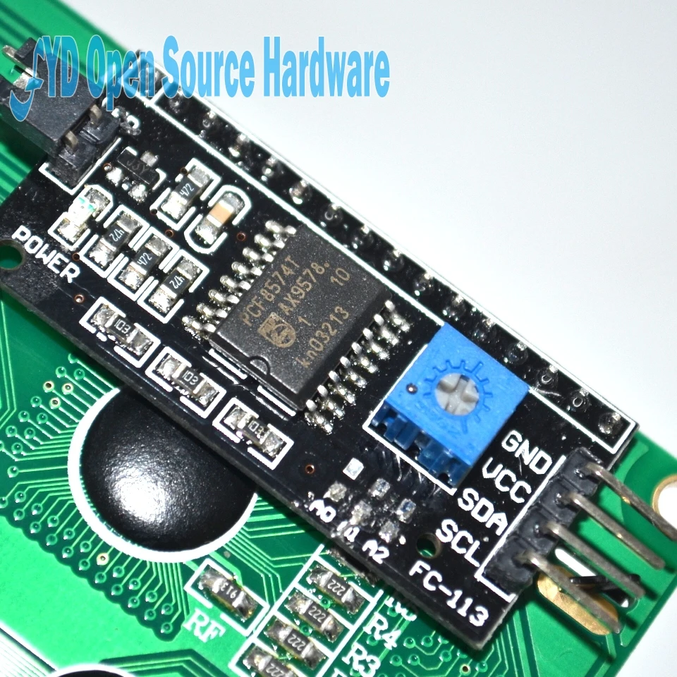 1 шт. ЖК модуль IIC/I2C/TWI 2004 204 20X4 с платой драйвера для arduino 60 мм X 99 мм|display driver board|display