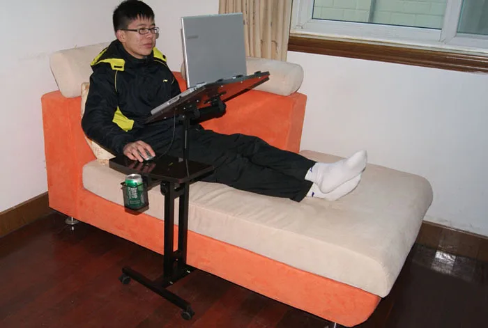 Lazy Simple Bed Notebook Computer Desk Sofa Table Folding Lazy Simple Bed Notebook Computer Desk Sofa Table Folding Can Lift Adjule Mobile In Desks From Furniture On Aliexpress