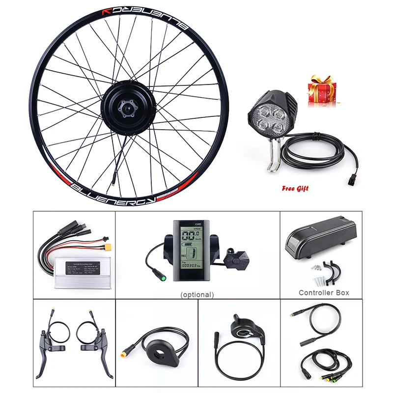 

Rear Hub Motor Kits D Rotary Flywheel E-bike Bafang 36V 250W Electric Bicycle Hub Drive Motor Kits D Rotary Gearshift Display