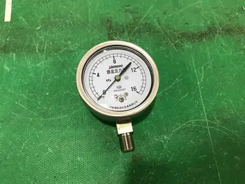 

Shanghai is not rusty film box pressure gauge YE-60BF 610 of 100KPA