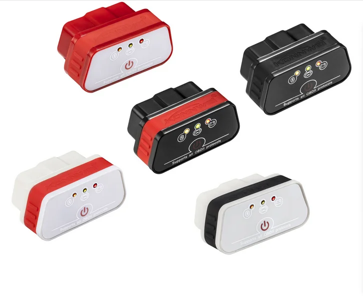Konnwei KW901 OBD2 bluetooth 3,0 V1.5 Диагностический инструмент сканер кода считыватель OBD 2 ELM 327 Bluetooth для Android