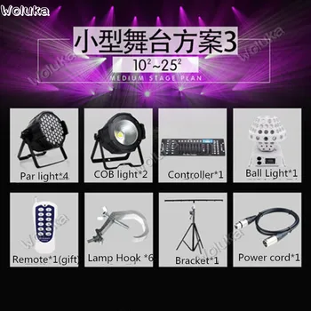 

PAR Lamp Performance Wedding bar stage lighting Scheme small design solution stage CD50 W03
