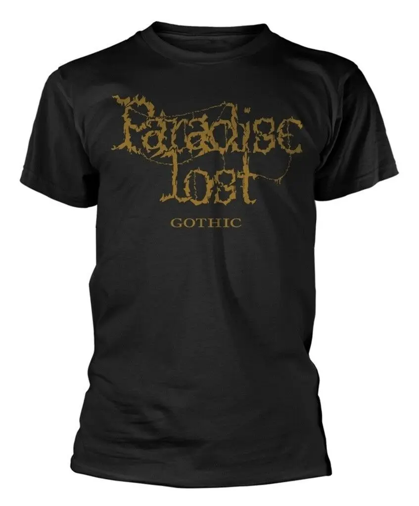 Райская Lost 'Gothic' Футболка-новая и официальная! Удобная футболка; Повседневная футболка с короткими рукавами; Повседневная принтованная футболка; Красивые футболки