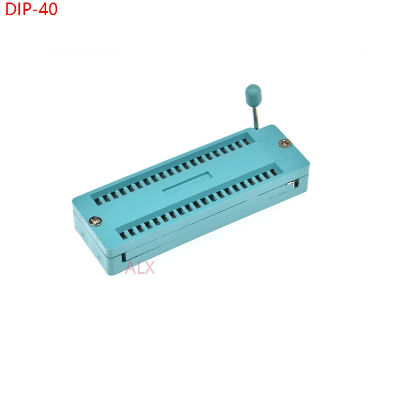 1Pcs Universal Gold Plated 40 Pin DIP ZIF Test Chip IC Socket Adaptor 