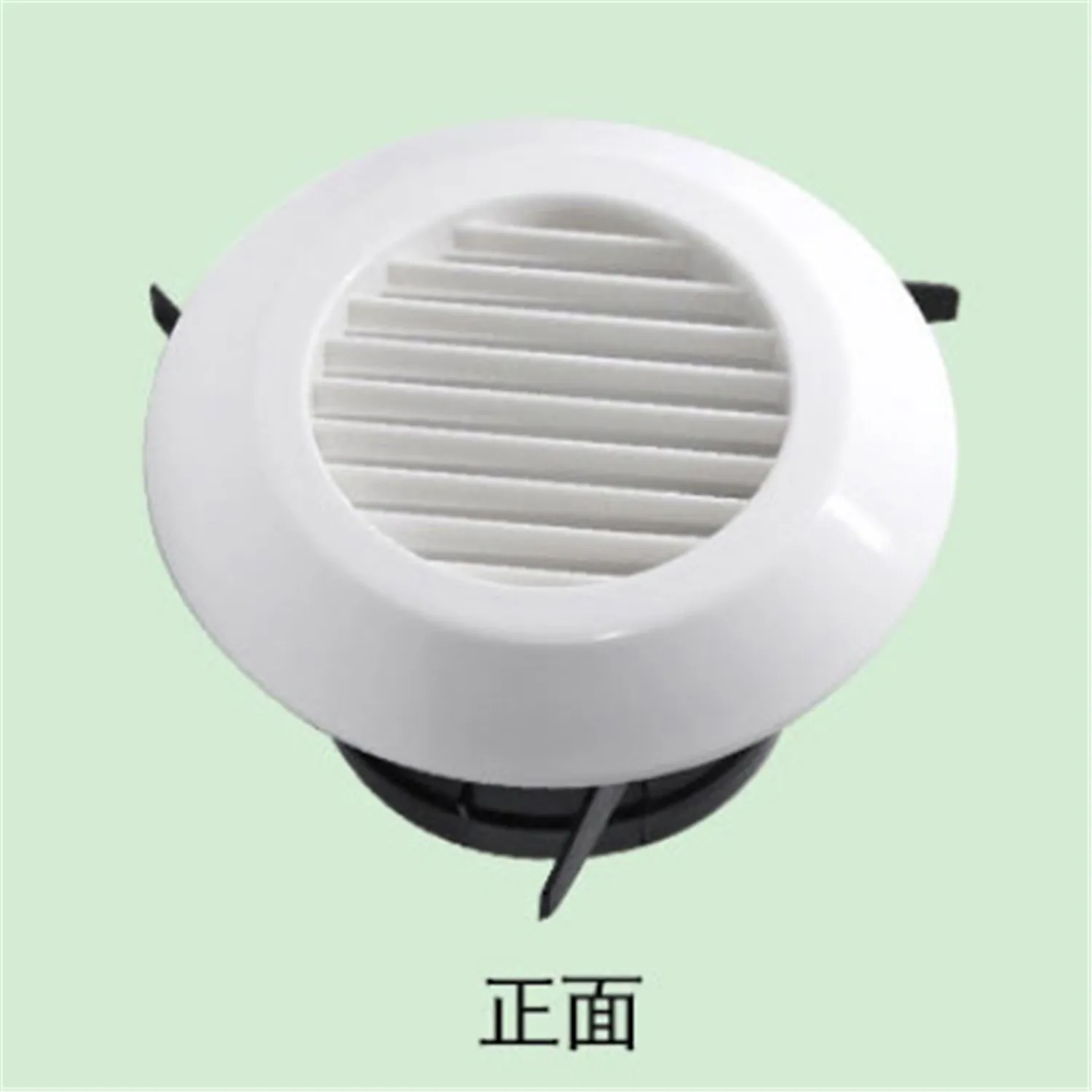 

1x Camper Air Vent Grille with Cover Round Ducting Ventilation Grilles Van Caravan