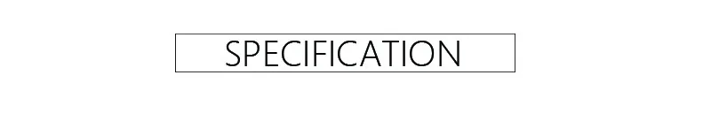 SPECIFICATION(1)