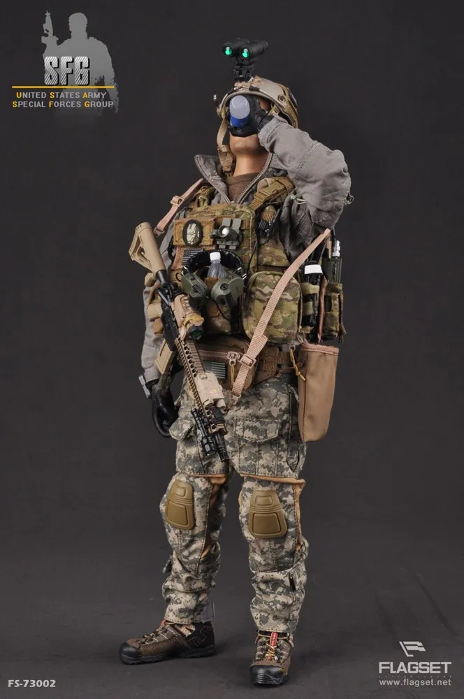 1/6 scale Military figure doll U.S. ARMY SFG Special Forces soldiers 12