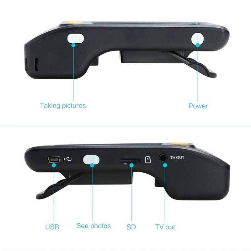 Ys008 3,5 дюймов электронные портативные видео аппараты для чтения ЖК-цифровой лупа для низкого видения