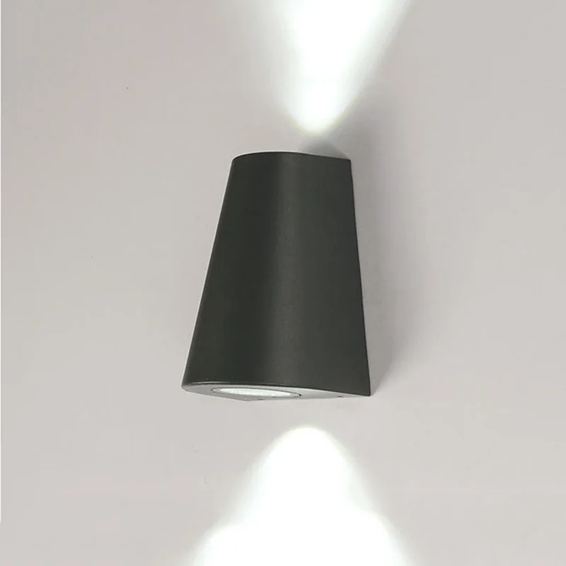 

Modern Minimalist AC85V-265V 6W LED Aluminum Wall Lamp Living Room Bedroom Bedside Lamp Aisle Wall Porch Garage Lamp