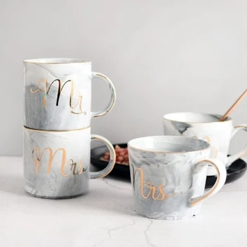 

Ceramic mug cup coffee cup marbled Phnom Penh breakfast cup lovers cup