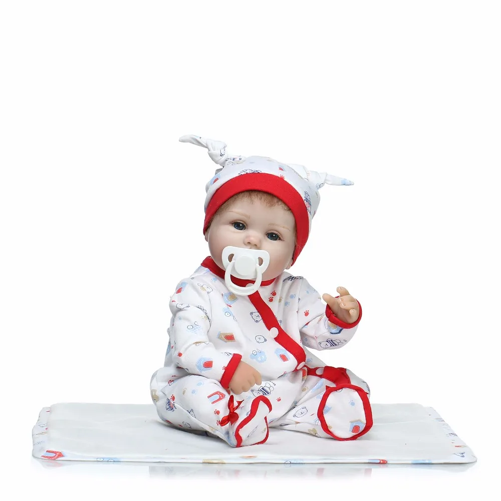 

Lovely Lifelike 16" 40cm Reborn Baby Boneca Reborn Fashion Dolls Vinyl Reborn Babies Doll Christamas Birthday Gift for Children