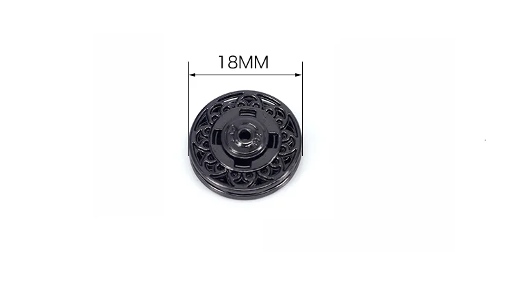 

Clothing metal dark button buckle coat windbreaker button invisible snap button buckle 18mm 20mm 21mm