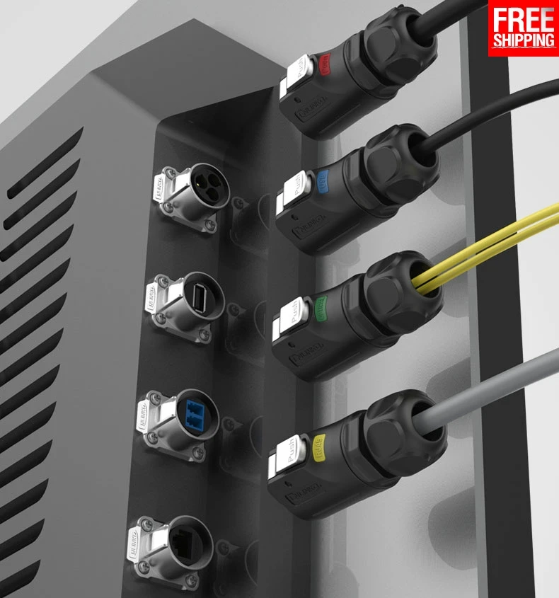 USB 3 0 женская розетка стандартный кабель разъем Dip быстрый водонепроницаемый Cnlinko