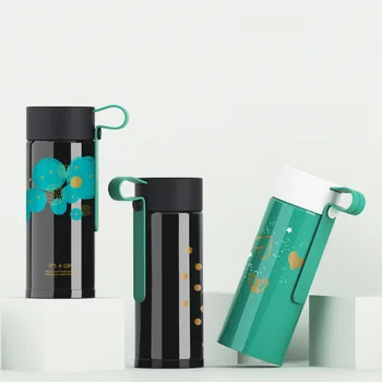 

Free Custom Creative EYER Vacuum Flasks 304 Stainless Steel Thermos Cup 240ml Drinking Water Mug Children student Christmas Gift