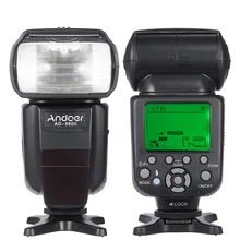 Andoer AD-980II i-ttl HSS 1/8000s Master Slave GN58 Вспышка Speedlite для Nikon D7200 D7100 D7000 D5200 D5100 и т. д. DSLR камеры