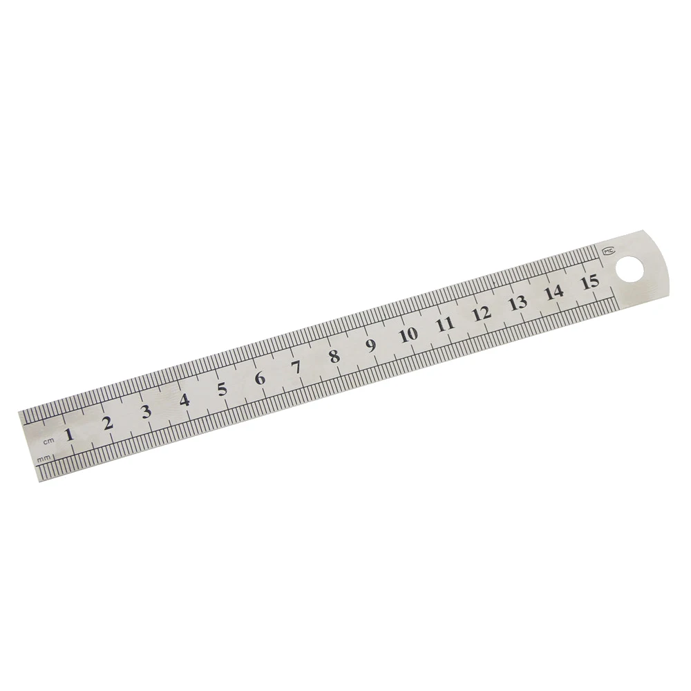 Acier Règle métallique 6 in règle règle environ 15.24 cm Measuring Ruler dirigeant Règle 12 in environ 30.48 cm environ 20.32 cm 8 in 