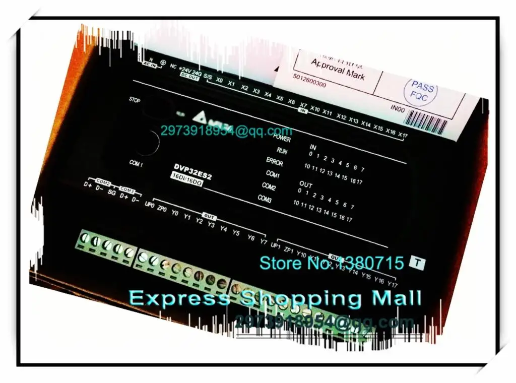 New Original DVP32ES200RC Delta PLC ES2 series 100-240VAC 16DI 16DO Relay output dvp32es200t delta new original plc es2 series 100 240vac 16di 16do transistor output