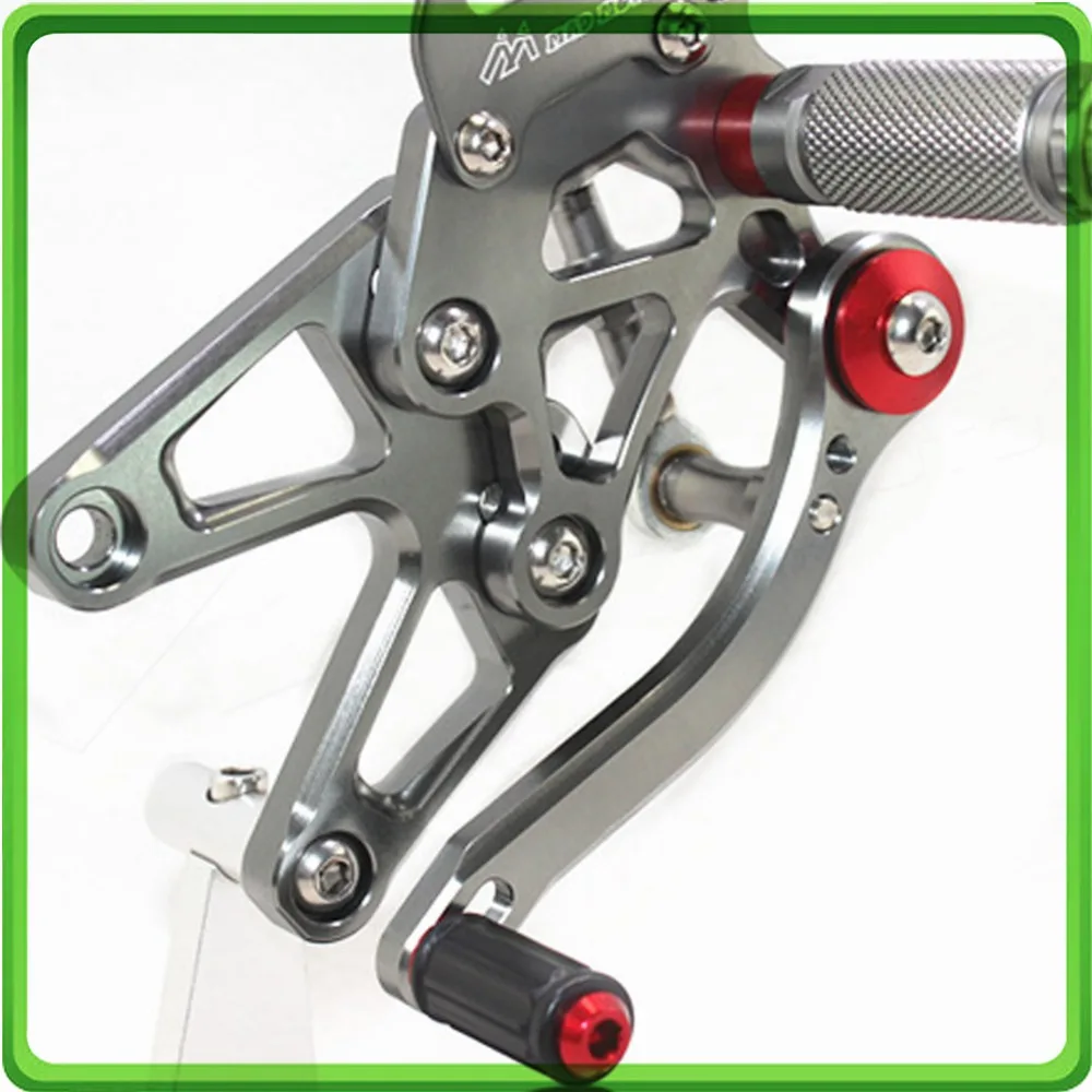 New Full Rearsets Footrest Foot Rest Pegs Rear Set For BMW S 1000 R S1000R 2014 2015 2016 2017 (12)