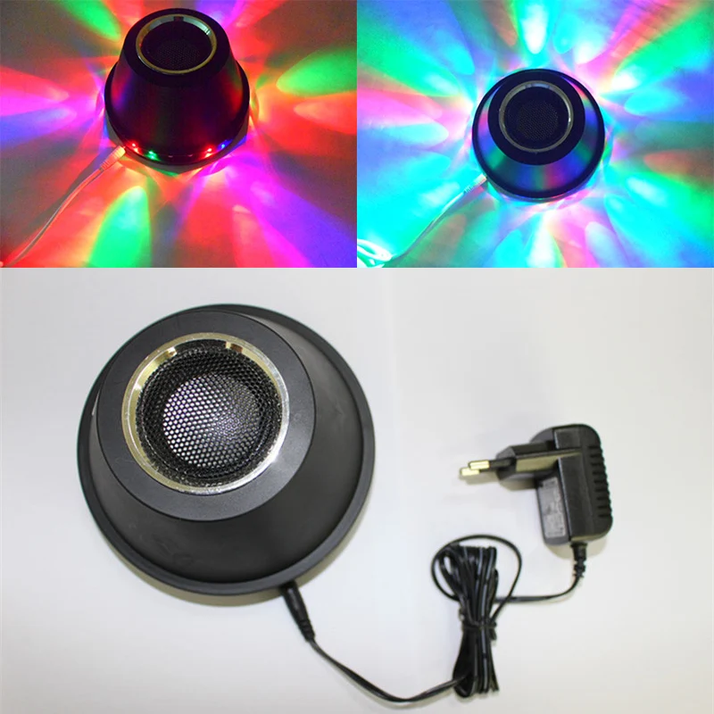 

can be connected with mobile power wireless Bluetooth speaker RGB sun lamp lamp family Bluetooth speaker DJ