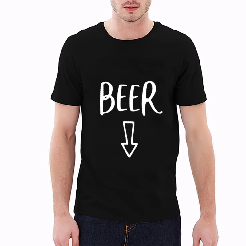 Объявление беременности Детская футболка с надписью Beer Belly Lover для женщин